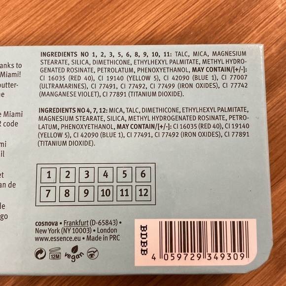 ESSENCE  Welcome to Miami Eyeshadow Palette NWT - Picture 5 of 5